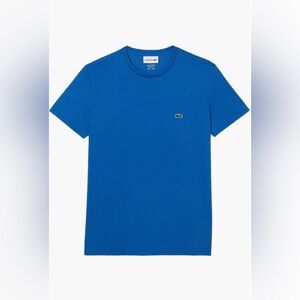 Lacoste Men's Vibrant Blue Short Sleeve Tee
